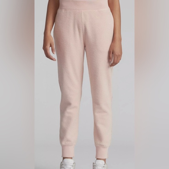Rag & bone fleece brushed terry pants joggers size medium dusty pink sweatpants - Picture 8 of 11